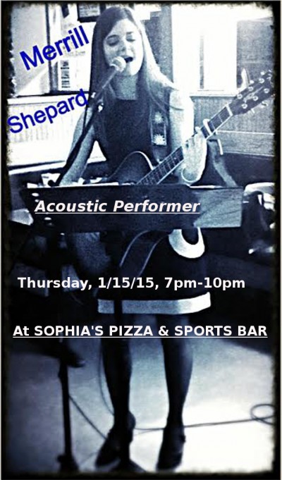 Sophia's January promo poster