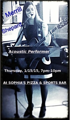 Sophia's January promo poster