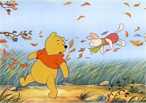 "So then I went over to Rabbit's house to-- Piglet, are you even listening to me?"