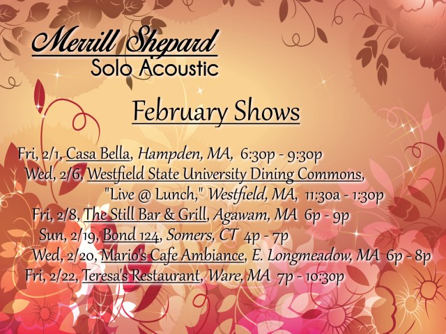 Feb Shows 2019